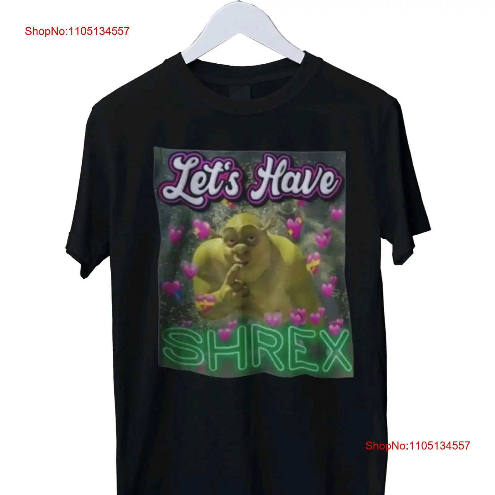Men'S Fashion Everyday - Facciamo Shrex Meme T-shirt divertente SML