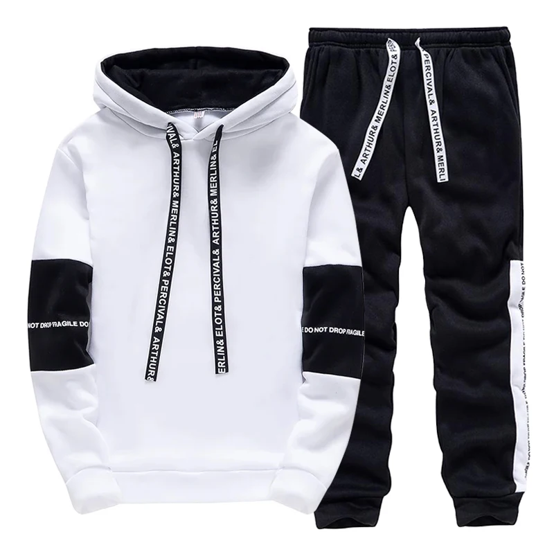 Men'S Fashion Hoodie - Tuta Sportiva da Uomo Casual con
