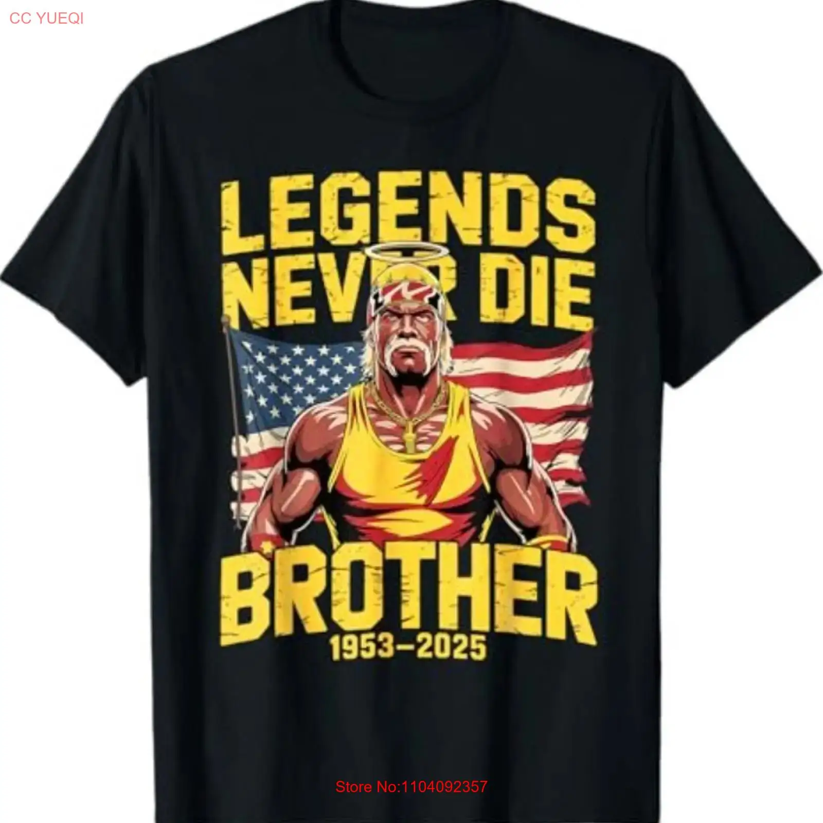 Men'S Fashion Everyday - Maglietta vintage Legends Never Die Brother