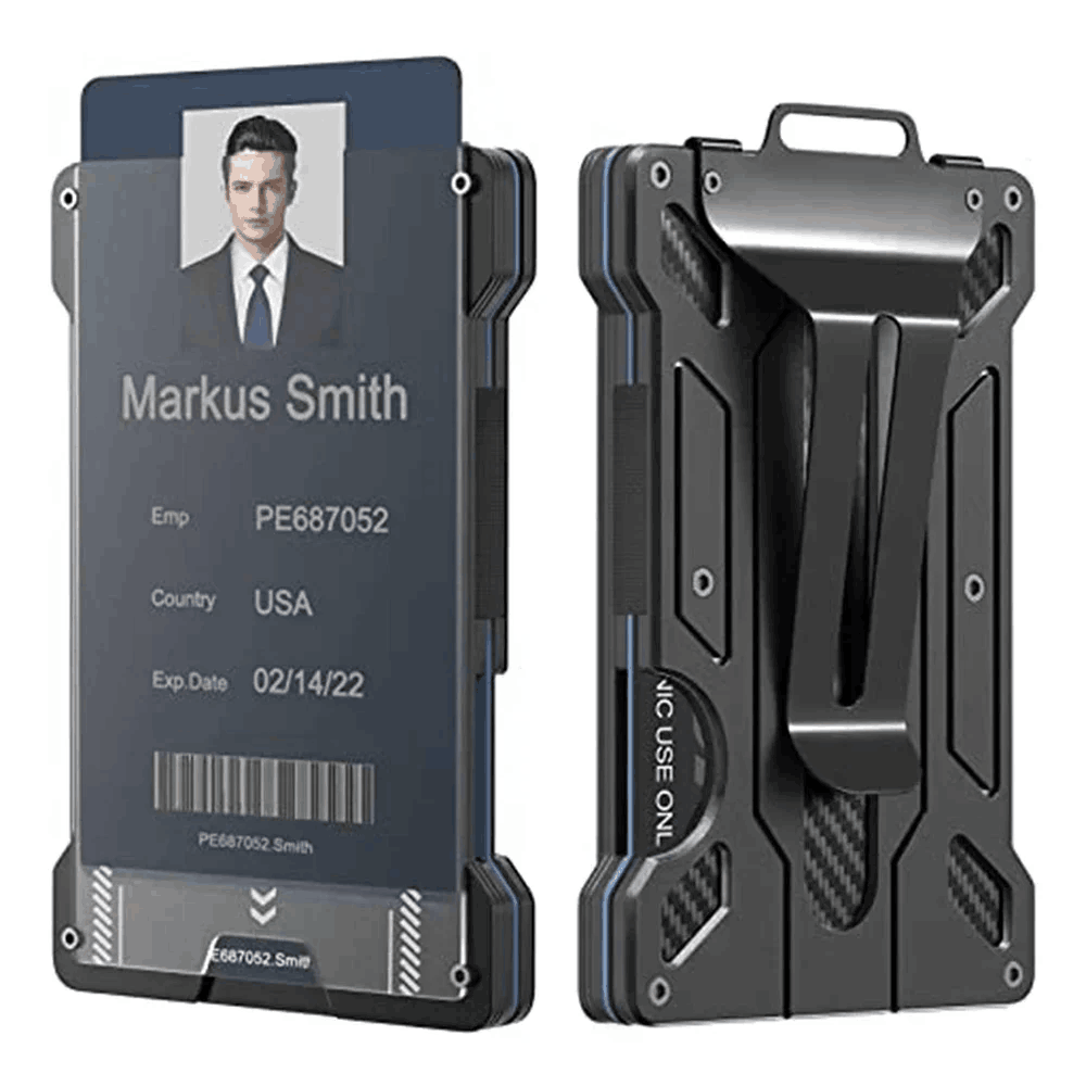Men'S Fashion Visiting Card - Porta carte da visita in metallo