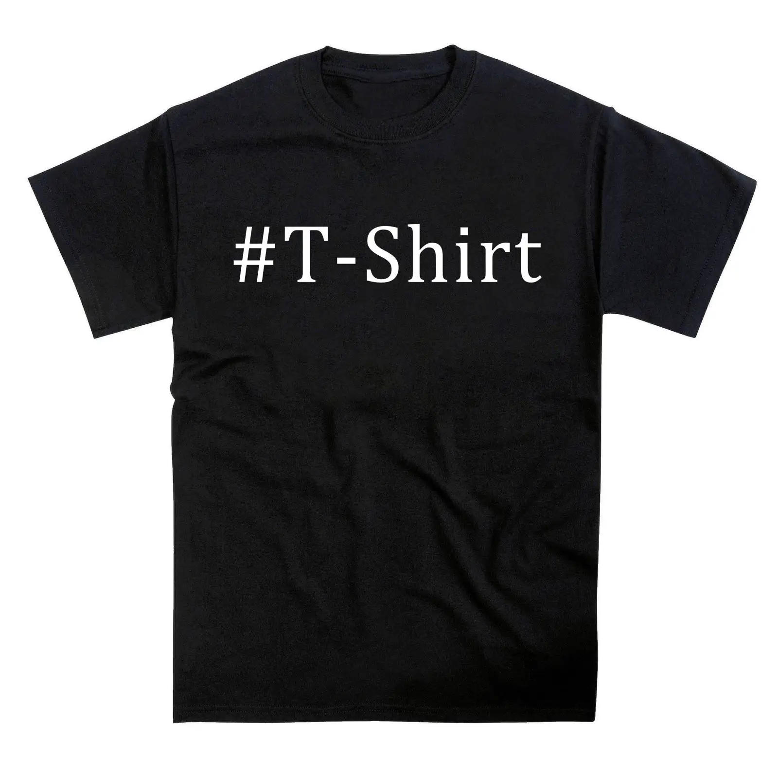 Mens Fashion Hashtags - T-shirt con hashtag vintage, effetto slavato,