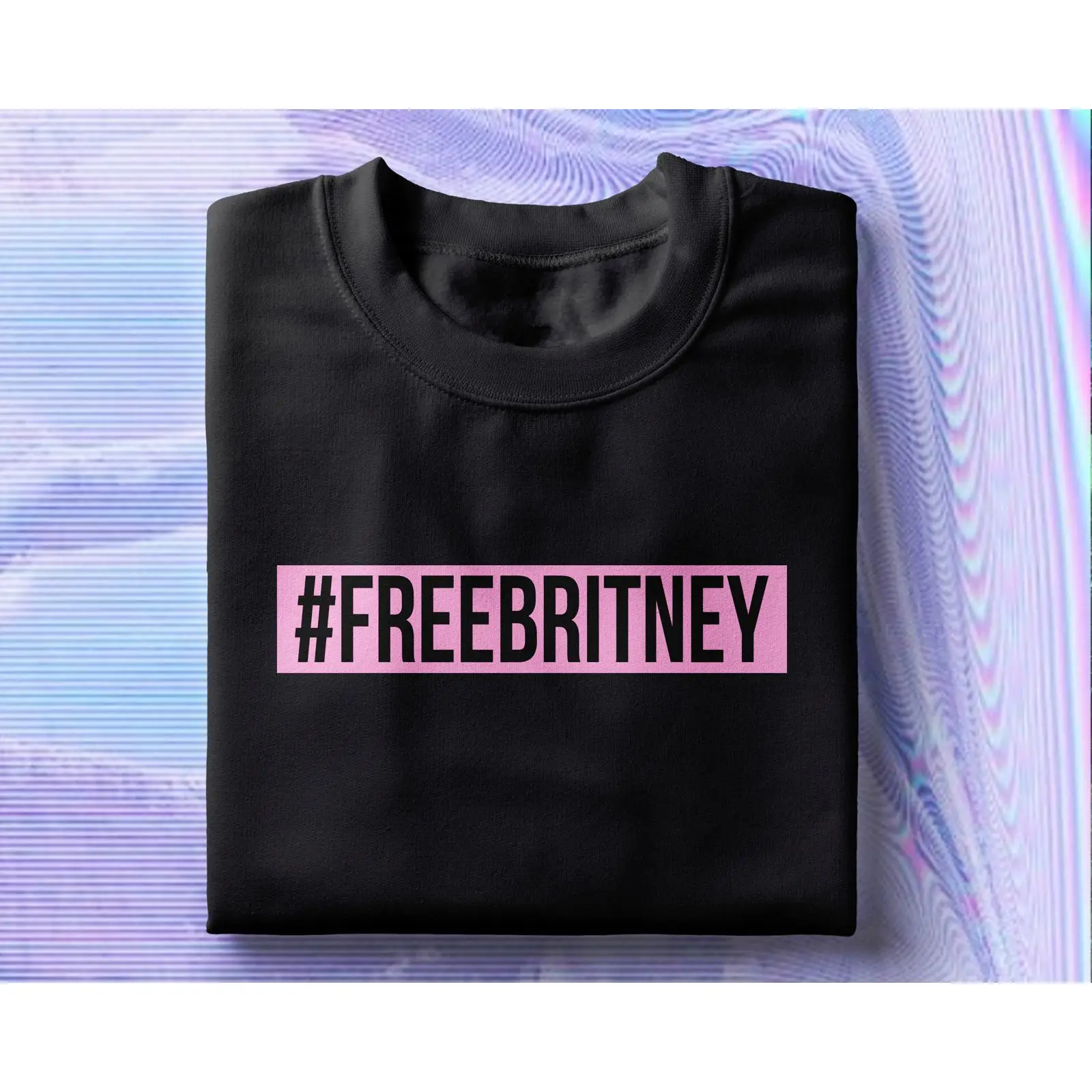 Mens Fashion Hashtags - Maglietta Hashtag FreeBritney in morbido cotone