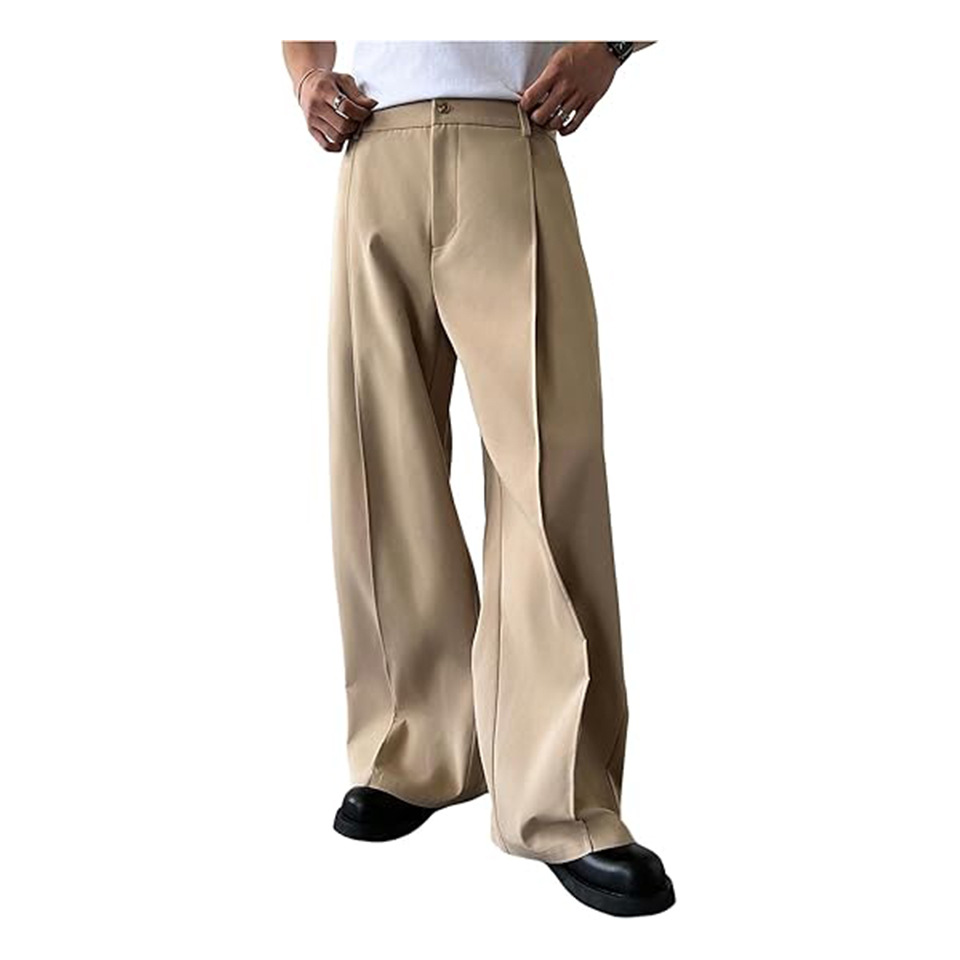 Men'S Dress Pants Fashion - Pantaloni da Uomo a Gamba Dritta