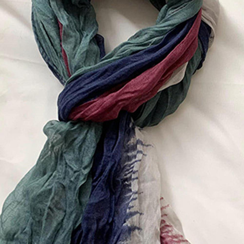 Men'S Fashion Everyday - Scaldacollo a Due Colori Sfumati, Sciarpa