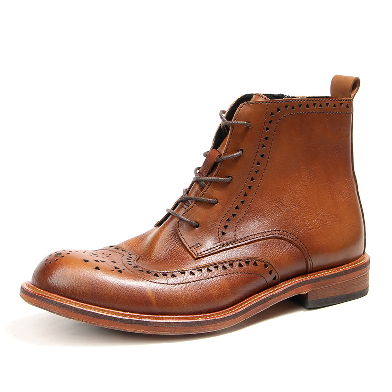 Men Fashion Vintage - Stivaletti Chelsea alla caviglia da uomo