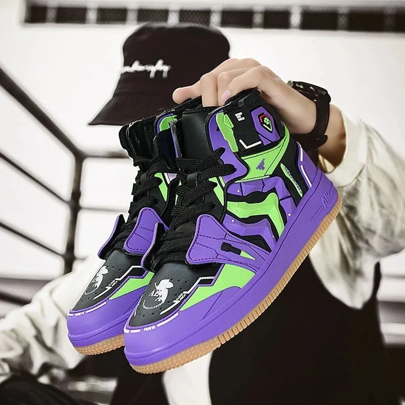 Men'S Dress Pants Fashion - Scarpe da Basket EVANGELION Premium per