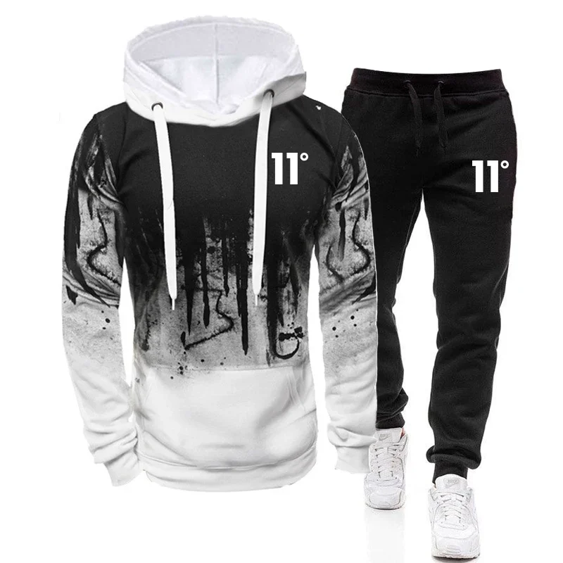 Men'S Fashion Hoodie - Tuta Sportiva da Uomo di Alta
