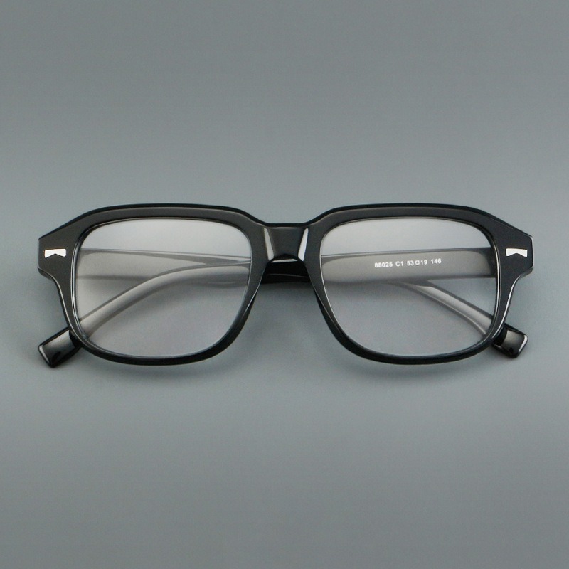 Men'S Fashion Non Prescription Glasses - Occhiali da vista in acetato Montatura