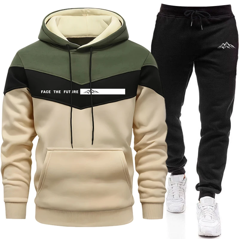 Men'S Fashion Hoodie - Tuta da uomo alla moda, felpa