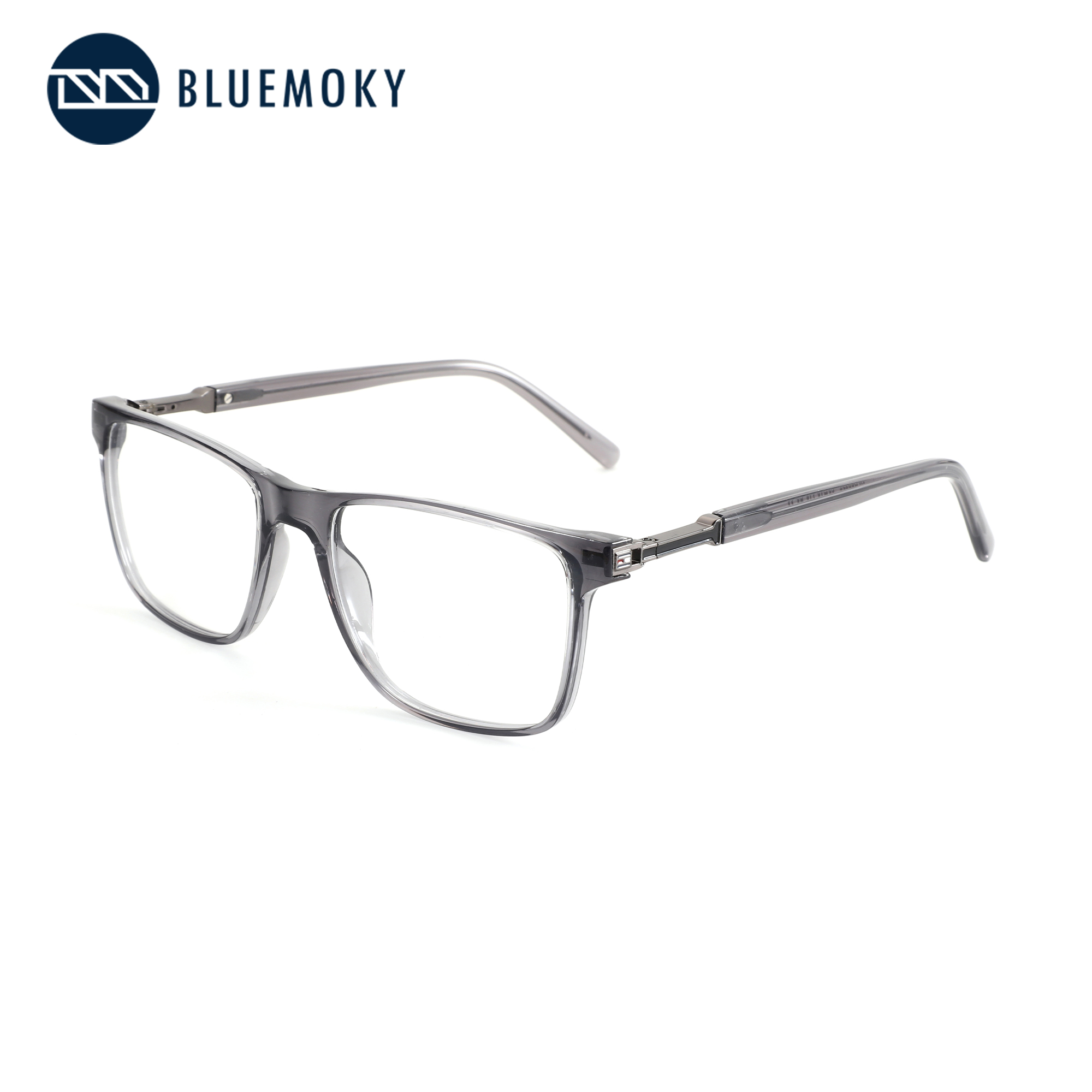 Men'S Fashion Non Prescription Glasses - BLUEMOKY Montatura per Occhiali da Uomo