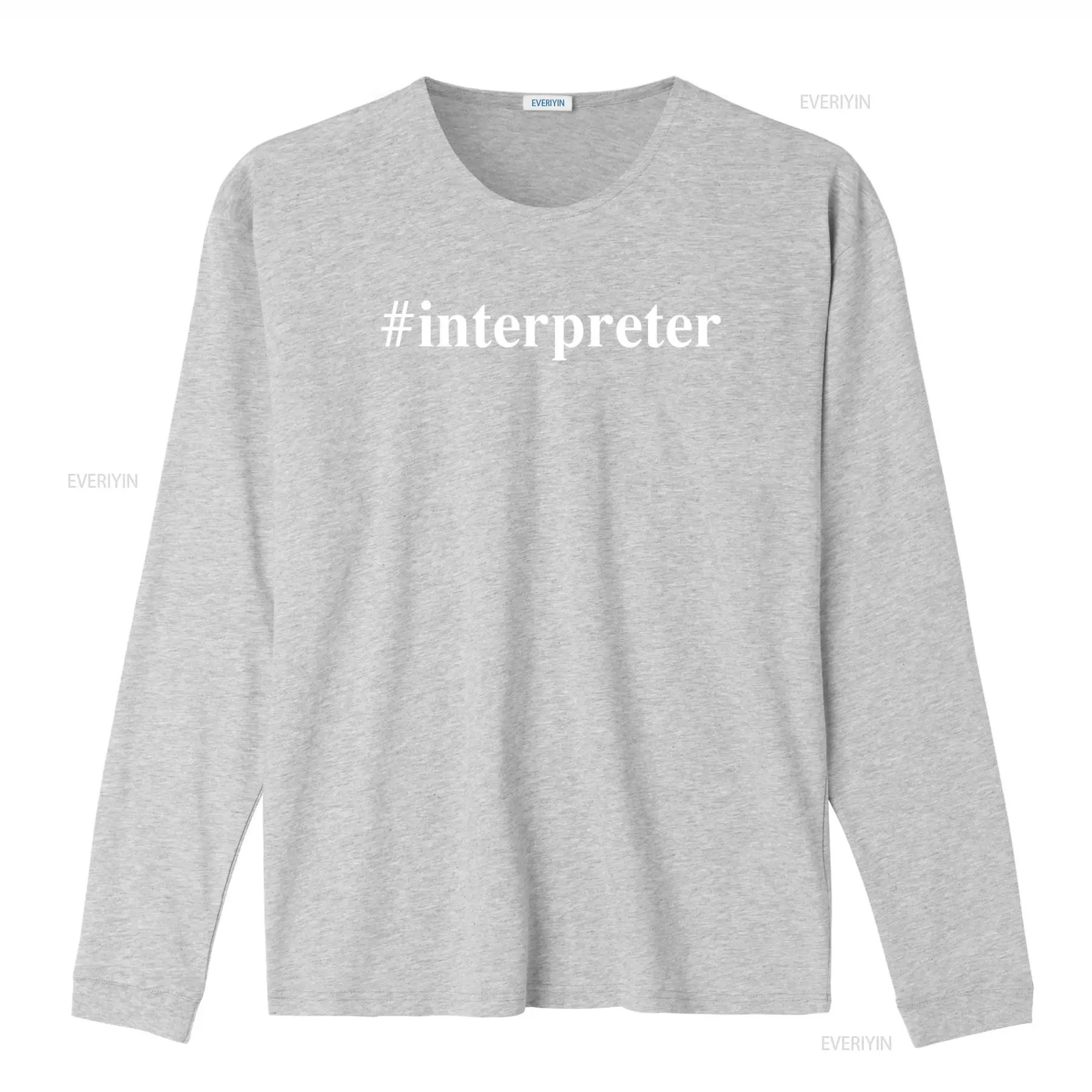 T-shirt da interprete per ling - Mens Fashion Hashtags recensione e prezzo