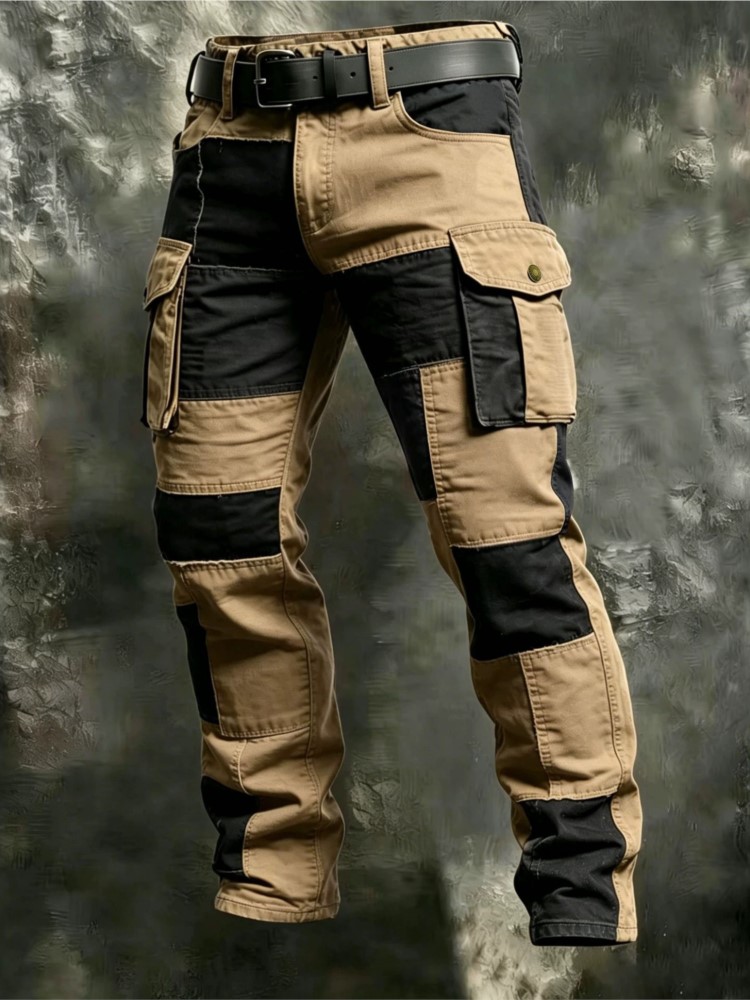 Pantaloni Cargo in Cotone per  - Men'S Fashion Khaki Pants recensione e prezzo