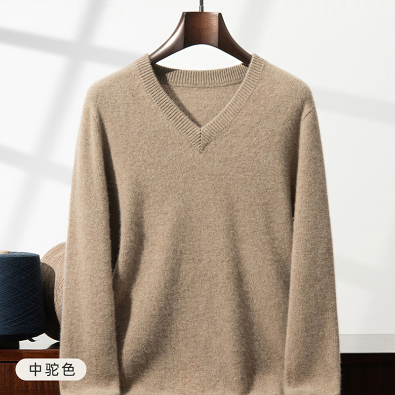 Maglione in Cashmere Spesso da - Men'S Fashion V Neck Sweater recensione e prezzo