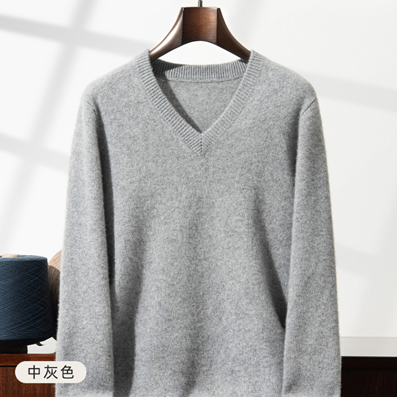 Maglione in Cashmere Spesso da - Men'S Fashion V Neck Sweater recensione e prezzo