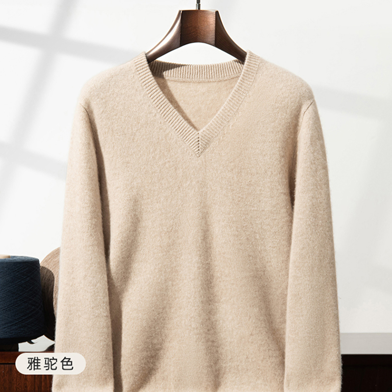 Maglione in Cashmere Spesso da - Men'S Fashion V Neck Sweater recensione e prezzo
