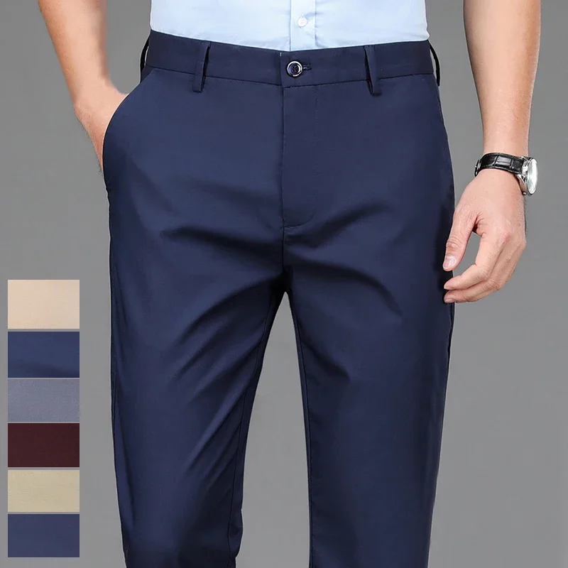 Pantaloni casual elasticizzati - Men'S Dress Pants Fashion recensione e prezzo