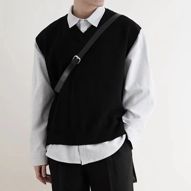 2024 inizio autunno semplice g - Men'S Fashion V Neck Sweater recensione e prezzo