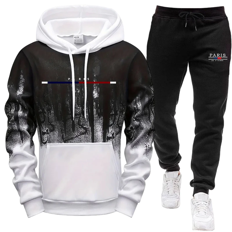 Completo da Uomo/Felpa con Cap - Men'S Fashion Hoodie recensione e prezzo