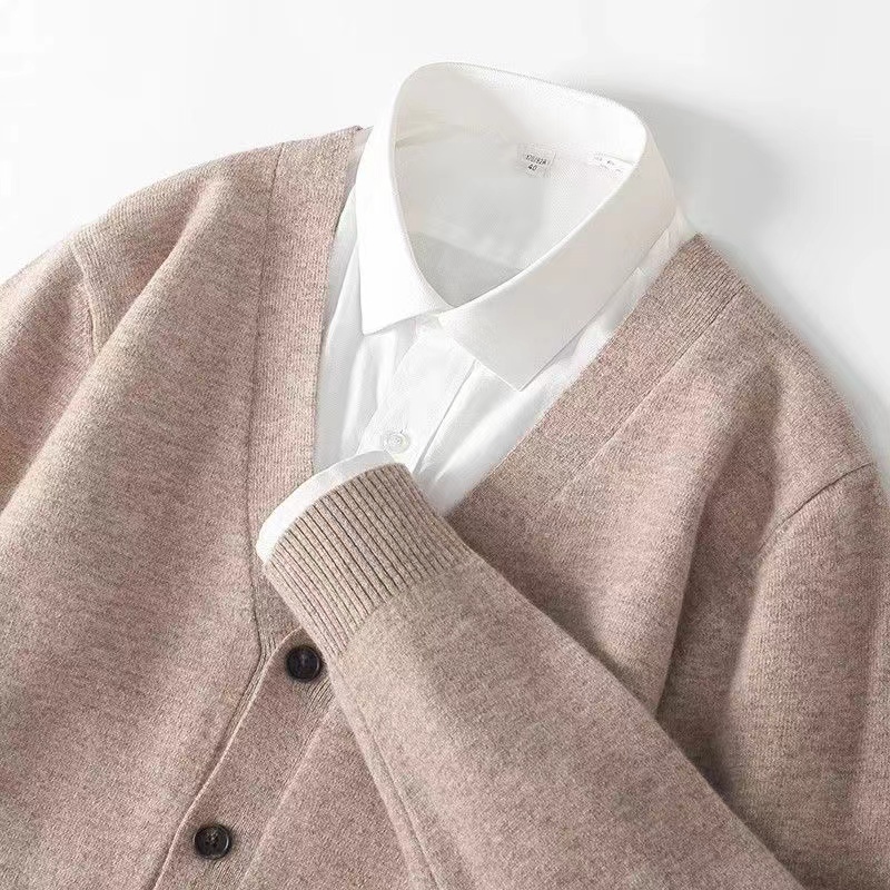 2024 autunno/inverno nuovi uom - Men'S Fashion V Neck Sweater recensione e prezzo