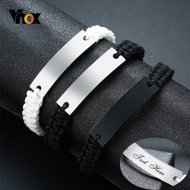 Vnox Degli Uomini Dei Braccial - Men'S Fashion Quotes recensione e prezzo