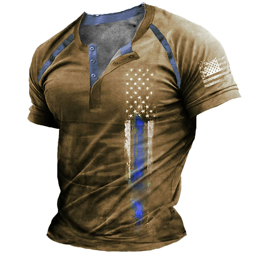 Divertente Maglietta Henry con - Men Fashion Vintage recensione e prezzo