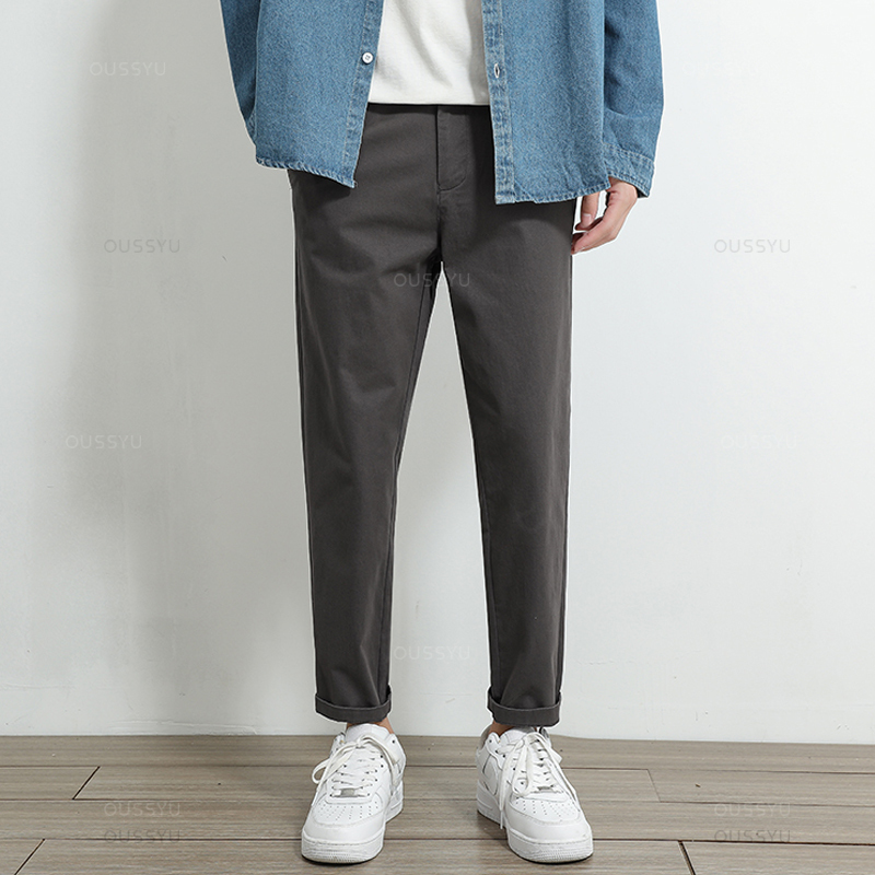 Pantaloni Casual Chino Kaki da - Men'S Fashion Khaki Pants recensione e prezzo
