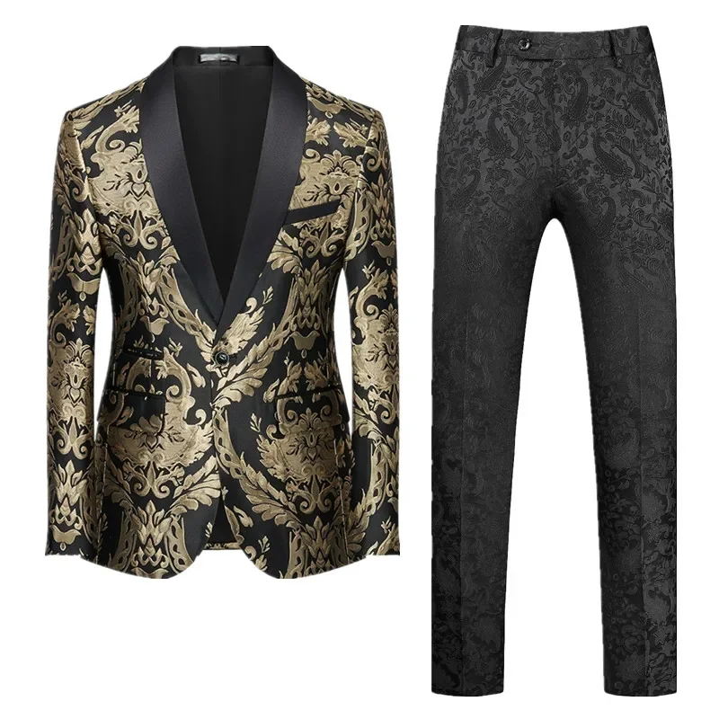 Abiti jacquard sociali da uomo - Men'S Dress Pants Fashion recensione e prezzo
