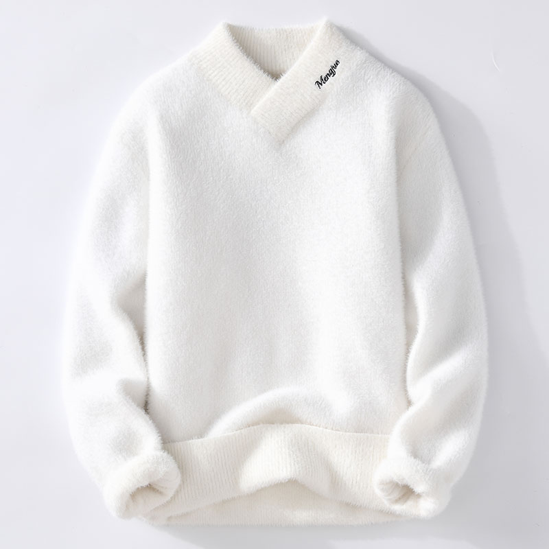 Maglioni da uomo invernali in  - Men'S Fashion V Neck Sweater recensione e prezzo