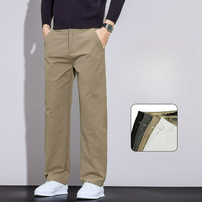 Pantaloni da Uomo Business Cas - Men'S Fashion Khaki Pants recensione e prezzo