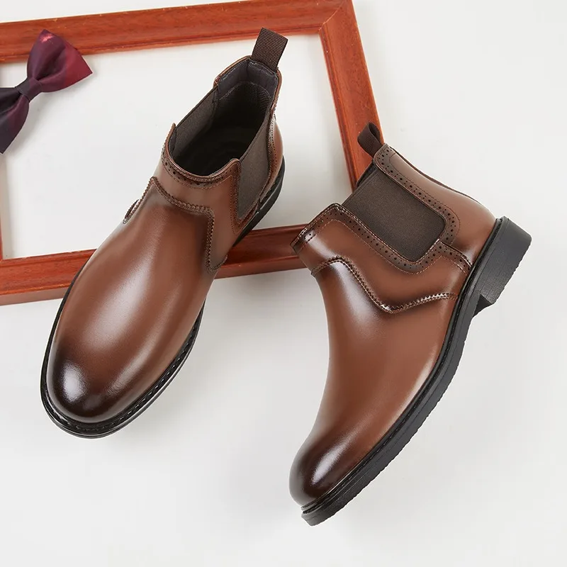 Stivali Oxford in pelle da uom - Men Fashion Vintage recensione e prezzo