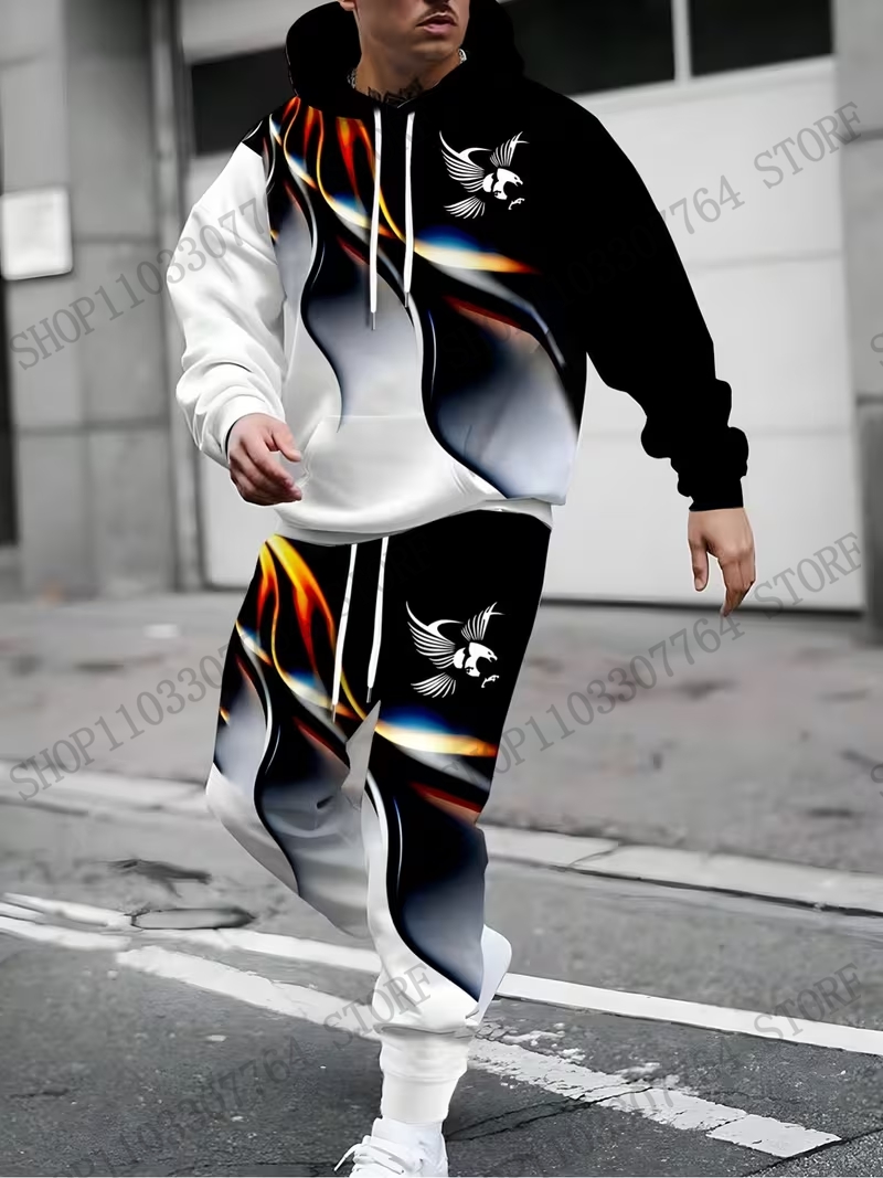 Set Felpa e Pantaloni Autunno  - Men'S Fashion Hoodie recensione e prezzo