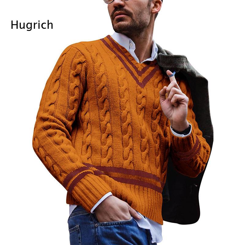 Maglione da Uomo alla Moda a B - Men'S Fashion V Neck Sweater recensione e prezzo
