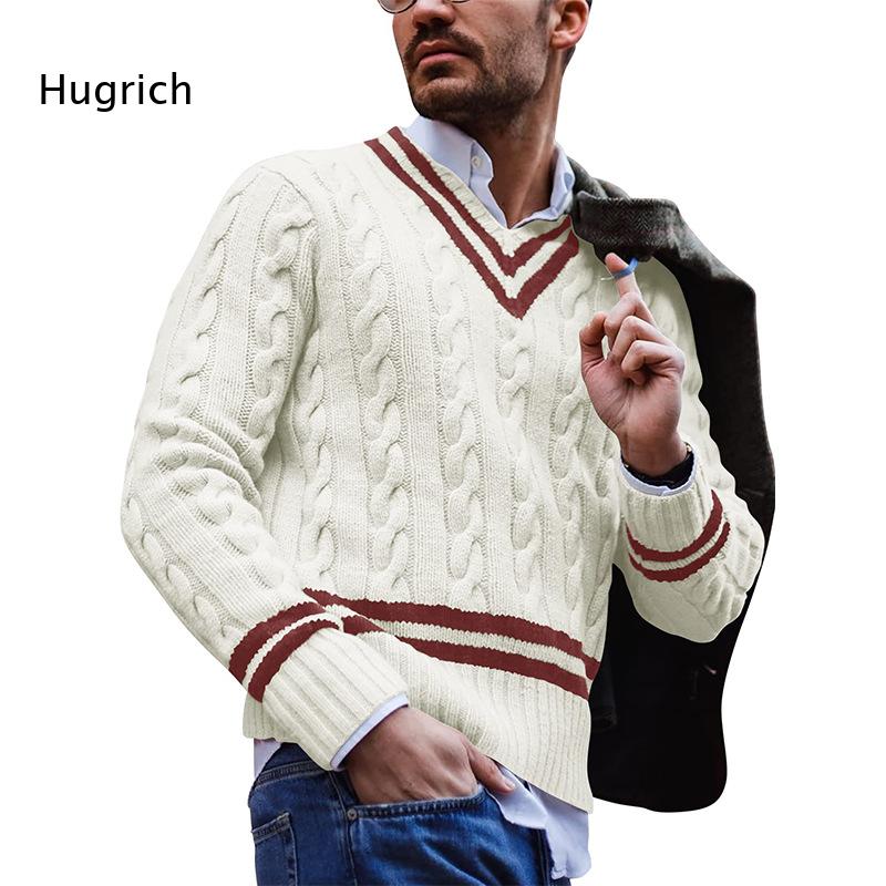 Maglione da Uomo alla Moda a B - Men'S Fashion V Neck Sweater recensione e prezzo