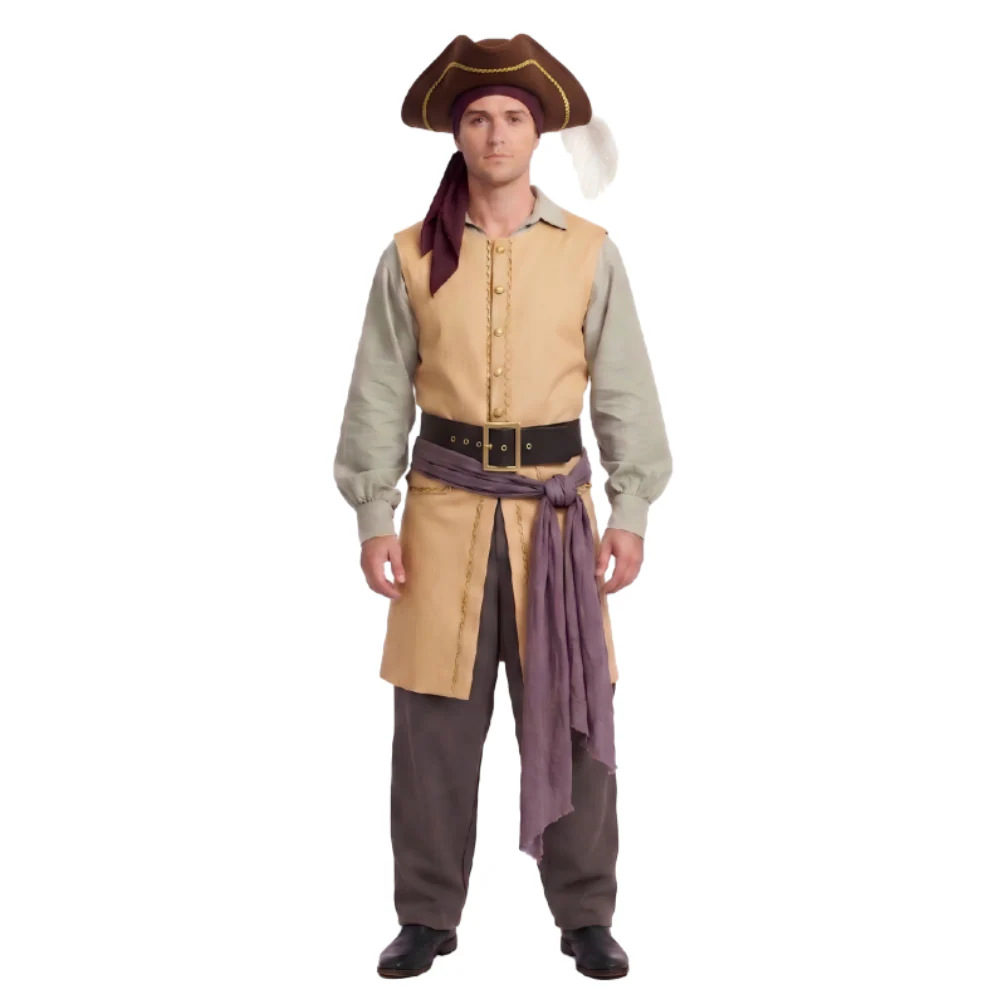 Costume da Pirata Captain Clar - Men'S Dress Pants Fashion recensione e prezzo